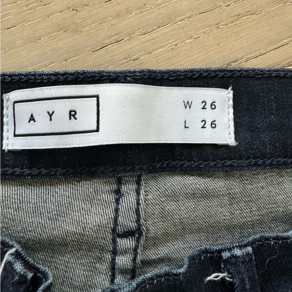 Ayr the Skinny Jean in Jac's Jean 26x26 - Picture 5 of 7